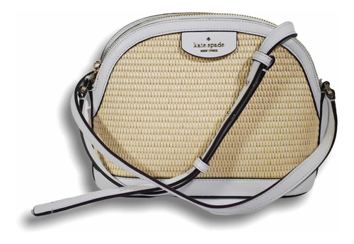 Cartera Crossbody Kate Spade Beige 