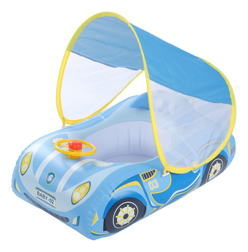 Flotador Inflable Para Alberca Con Forma De Coche Para Bebés