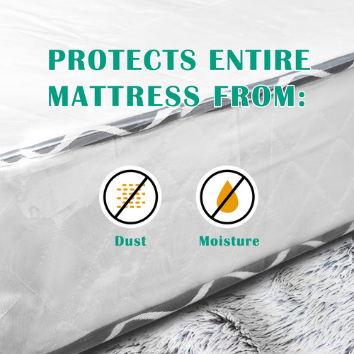 Mattress Bags Coyacool King 78x104x14 Inch 2 Pack 6 Mil