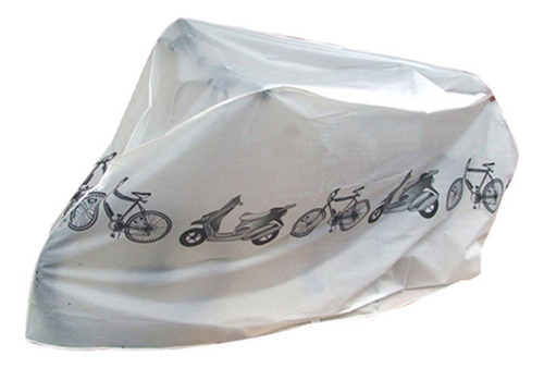 Funda Protectora De Lluvia Para Bicicleta Moto Bicycle Cover