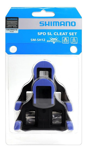 Shimano Calas Cleats Spd Sm-sh12 Azules 2 Grados