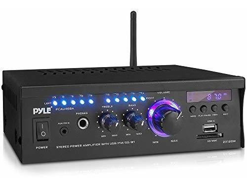 Pyle - Amplificador De Altavoz Bluetooth Para Computadora - 