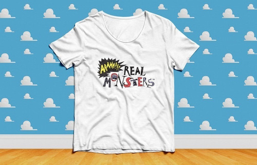 Remera Aaahh!!! Real Monsters (dama/unisex)