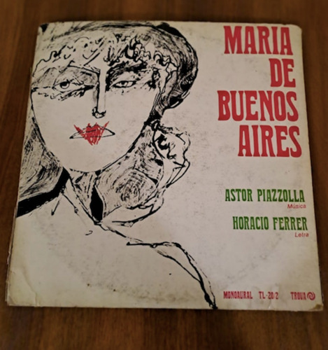 Astor Piazzolla Ferrer Vinilo Lp Maria De Buenos Aires 