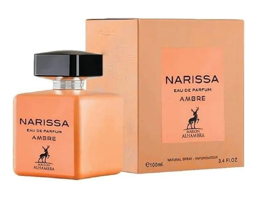 Perfume Maison Alhambra Narissa Edp Ambre 100 Ml Mujer .