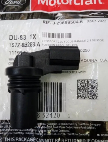 Sensor Arbol Leva Ford Ecosport Focus 2.0 Ranger 2.3 Du-83 