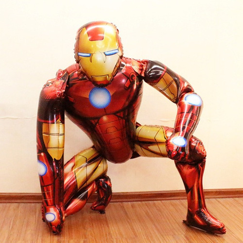 Globos Metalizados Iron Man Grande 116x93cm Mayor Detal