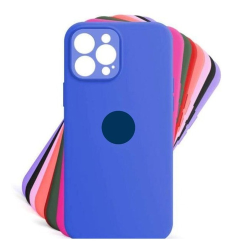 Funda Silicone Case Cubre Camara iPhone 14 14pro 14 Promax