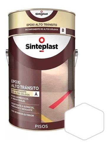 Recufloor Pisos Alto Tránsito Sinteplast | +6 Colores | 1lt