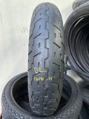 Pneu De Moto Michelin Commander 130/90-16 Usado (Usado)