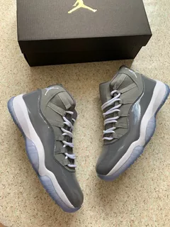 Tenis Jordan 11 Cool Grey Gris Talla 22.5