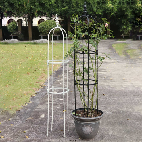 (28-18) Enrejado De Jardín Con Forma De U Con Forma De Obeli