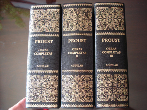 Proust Obras  Completas Aguilar 3 Tomos 2005