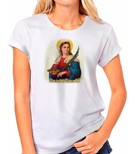 Camiseta Blusa Santa Luzia 23