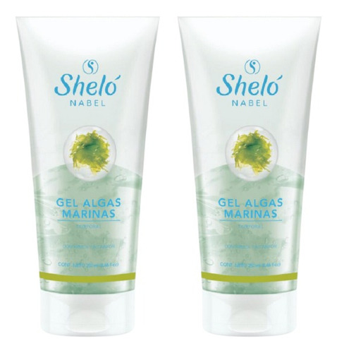 2 Pack Gel De Algas Marinas Shelo