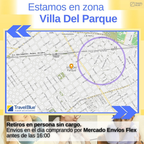 Imagen 7 de 9 de Almohada De Viaje Inteligente Travel Blue Tb232
