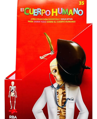 El Cuerpo Humano (para Armar) 35 Higado (con Caja Contenedora), De Sin . El Cuerpo Humano Editorial Fasciculos Coleccionables (ff), Edición 1 En Español