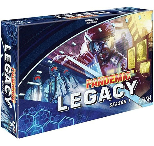 Juego De Mesa Pandemia Blue Legacy, Única Talla, Color Multi
