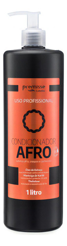  Condicionador Afro Profissional 1l Premisse Cabelos Crespos