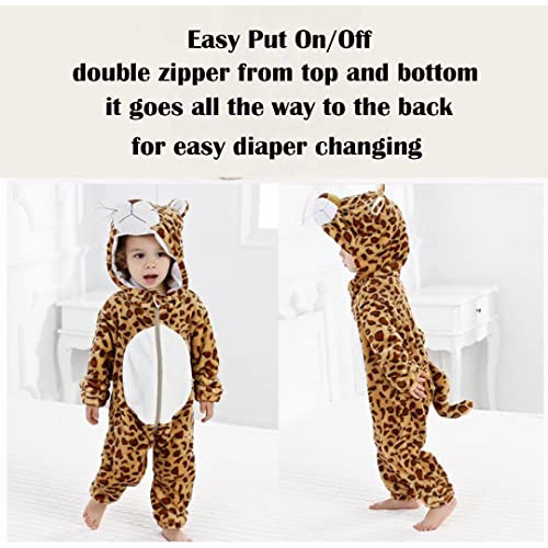 Disfraces De Animales Bebés Pelele Unisex De Una Pieza...