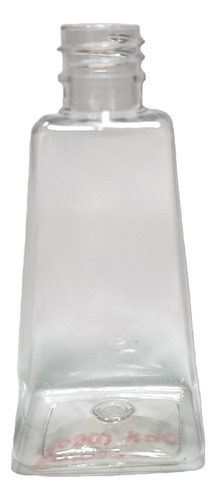 Envase Pet Piramidal Cristal 70 Ml. Con Tapa Fliptop 160u.