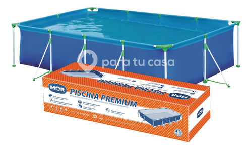 Imagen 2 de 10 de Pileta Lona Estructural Rectangular 6200 Mor Cuotas