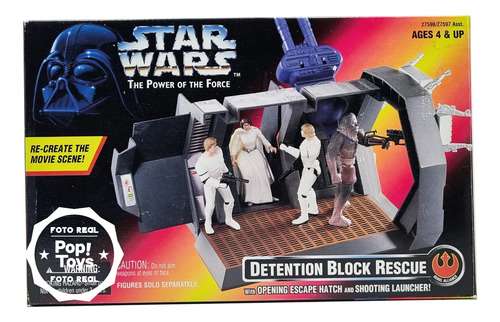 Kenner - Star Wars - Potf Red Card - Detention Block Rescue