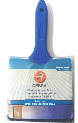 Brocha Cebra Azul 1200 5 Pulgadas 