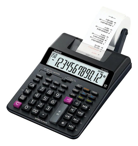 Calculadora Casio C/impresora Hr-100rc-bk