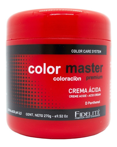 Fidelité Color Master Máscara Crema Ácida Cabello 270gr