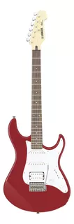 Guitarra eléctrica Yamaha EG112 de tilo metallic red laca poliuretánica con diapasón de palo de rosa