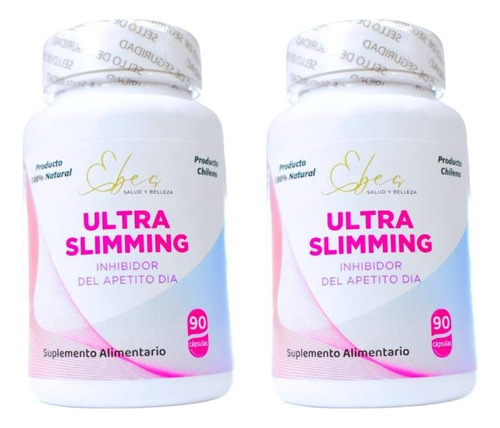 Pack 2  Frascos De Ultra Slimming Dia