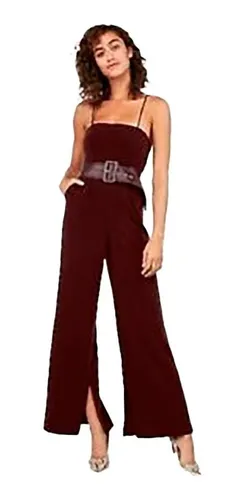 Mono Cintur n Ancho De Tirantes Color Vino Talla 2 Express Env o