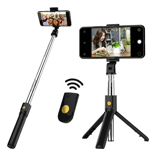 Baston Selfie Stick Bluetooth Inalambrico Con Control Remoto