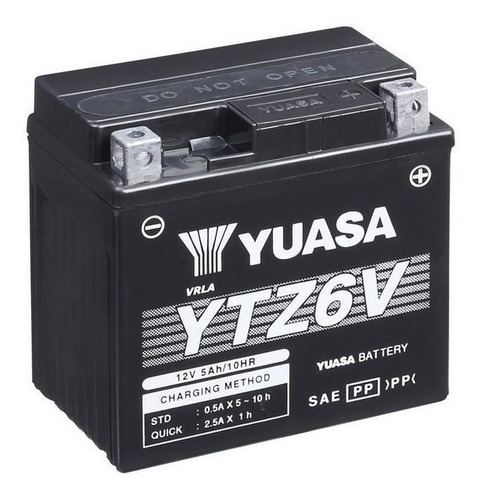 Bateria Gel Sellada Yuasa Ytx5l-bs Para Motos
