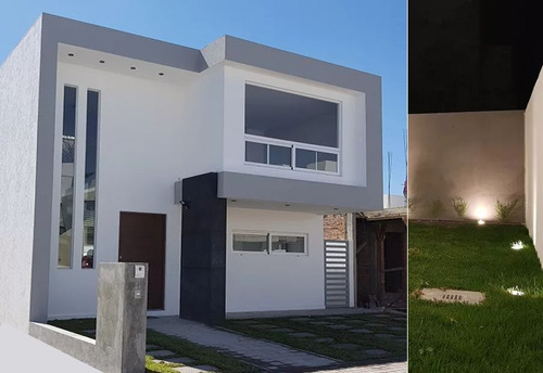Preciosa Casa En La Condesa Juriquilla, Estudio O 4ta Recamara En P.b, Jardín.-
