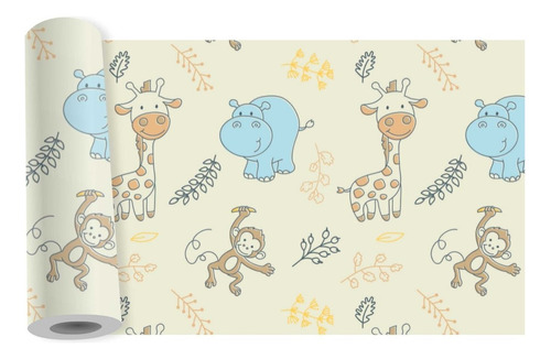 Adesivo Quartinho Decorado Infantil Faixa Border Decorativo Papel Parede Bebe Cor Kit Faixa Infantil B01