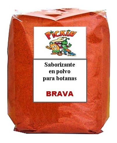 1 Kg Polvo Sabor Brava Para Frituras Y Palomitas