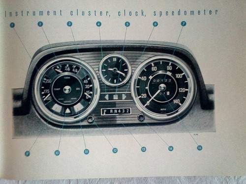 Imagen 5 de 9 de Manual De Propietario Mercedes Benz W114 230/250. 1968.