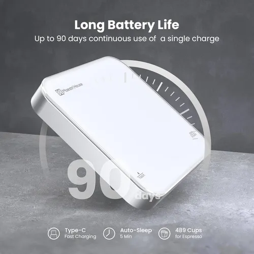 Rechargeable Mini Coffee Scale With Timer, Maestri House ...