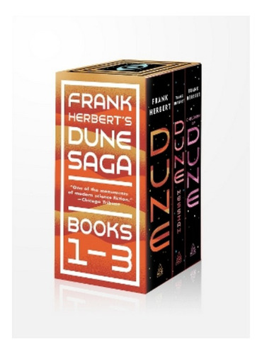 Frank Herbert's Dune Saga 3-book Boxed Set - Dune, Dune. Eb5