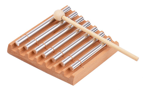Imagen 5 de 6 de Para Campanillas De Madera Con Mazo Instrumento De Percusión