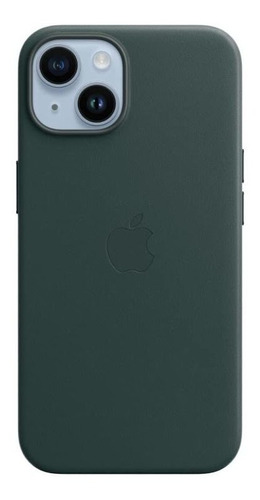 Funda Original Apple Para iPhone 14 - Forest Green (cuero)