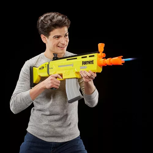 Lanca Dardos Nerf Fortnite Sp-l E7063 Hasbro, Amarelo