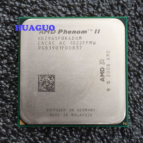 Amd Phenom Ii X4 965 Procesador Cpu Cuatro Nucleo 3,4 Ghz