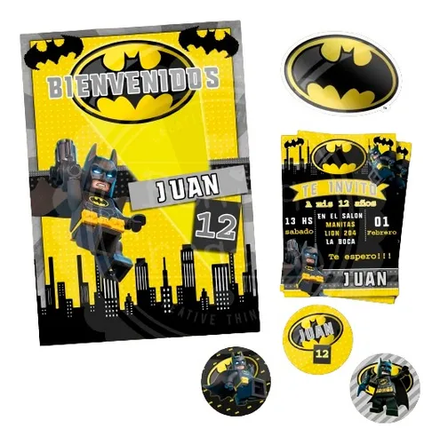 Fiesta tematica batman lego cheap