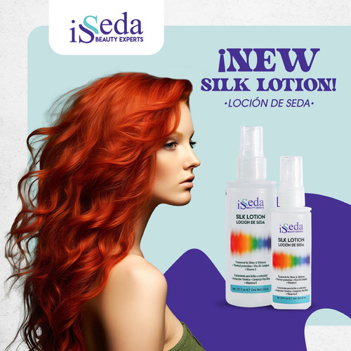 Silk Lotion 150ml Isseda Tratamiento Seda Brillo Y Sedosidad