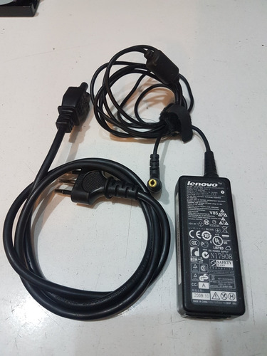 Cargador Lenovo 20v Y 2a Original Usado 