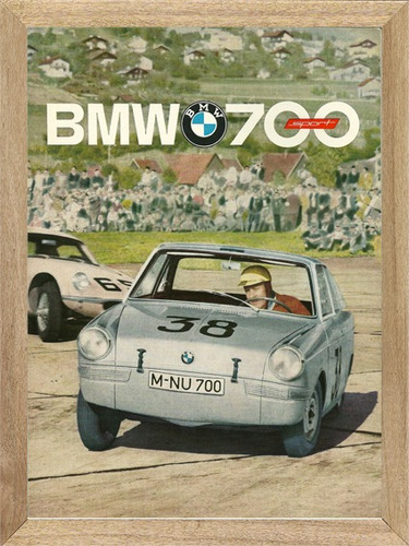  Bmw De Carlo 700 Cuadros Poster Publicidad   E243