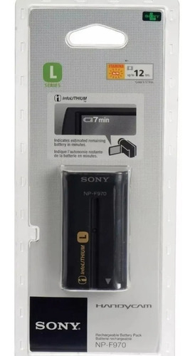 Bateria Para Filmadora Luz De Led Original Sony Np-f970